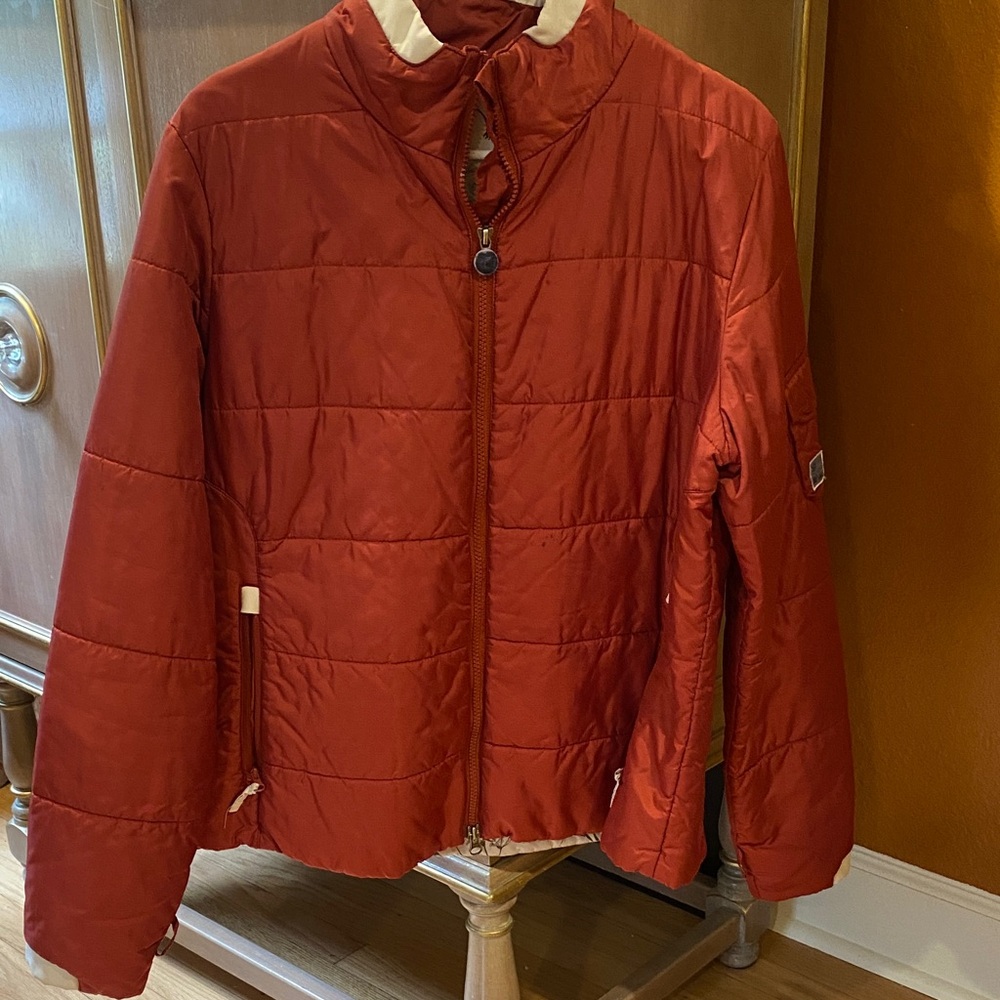 Women's Red Puffer Jacket